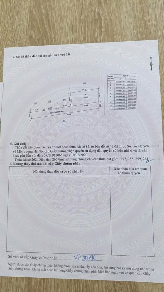 Đất nền lô góc 220,3m² tại Phú Cát, Quốc Oai - Giá chỉ 6.068 tỷ