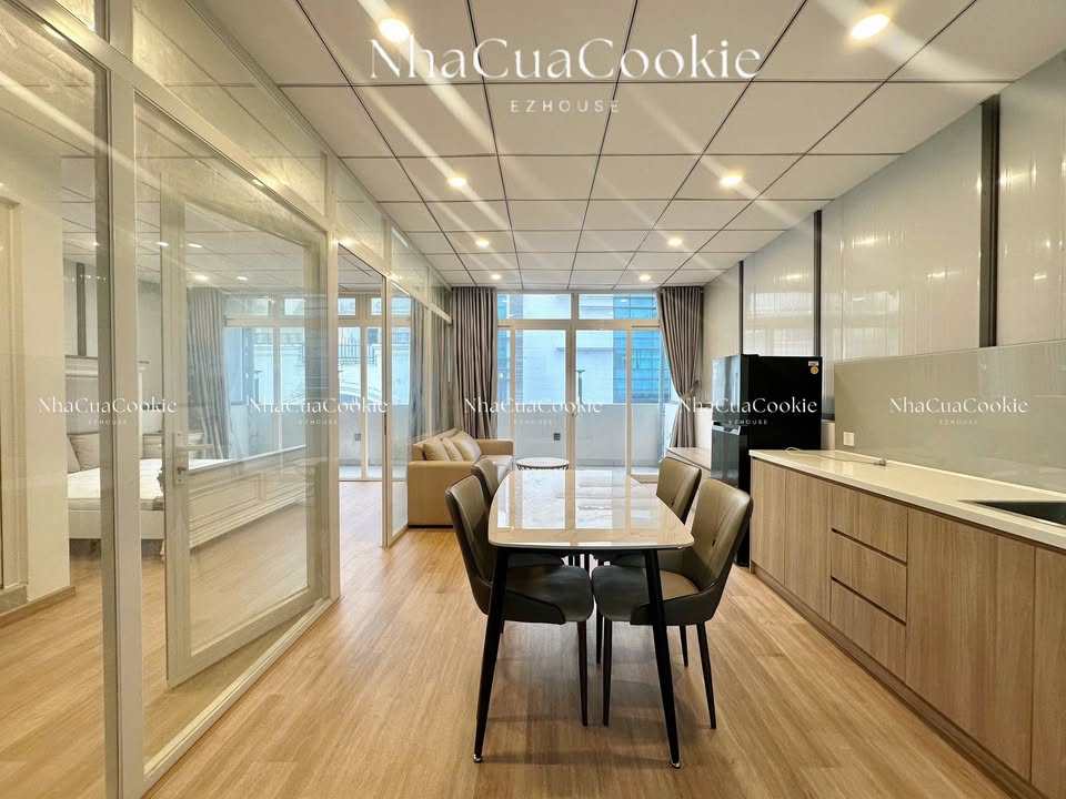 Penthouse 1PN đường Trường Sơn, Tân Bình - Full nội thất, thoáng mát!