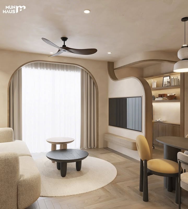 Căn hộ Colline Đà Lạt 2PN giá 15 triệu - Thiết kế hiện đại, view chợ đêm!