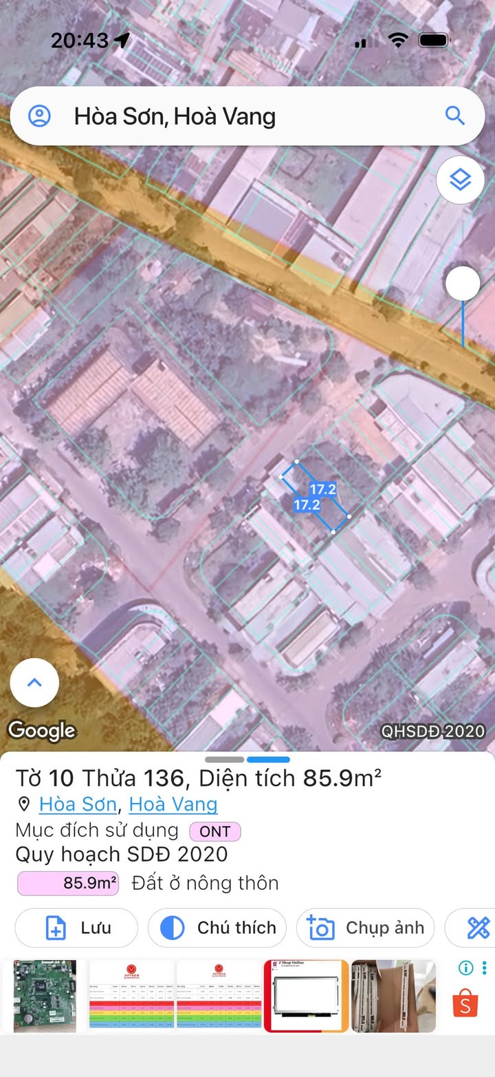 Đất nền Hòa Sơn 85m² giá 2.6 tỷ - Lô đất rẻ nhất khu vực!