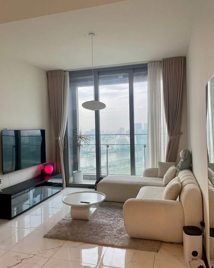 Căn hộ cho thuê Linden, Empire City Thủ Đức 64m² - View sông Saigon tuyệt đẹp!