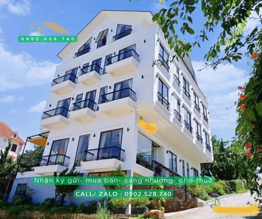Khách sạn 23 phòng Đà Lạt 300m² giá 30 tỷ - View đẹp, thiết kế hiện đại!