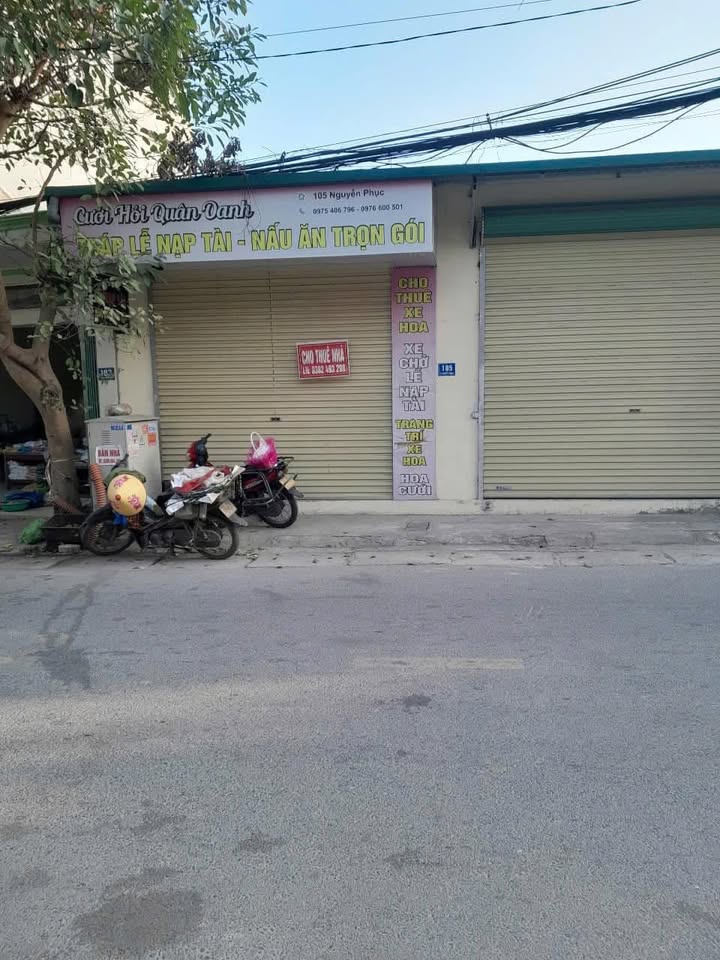 Nhà cho thuê tại 105 Nguyễn Phục, Quảng Thắng, 80m² - Kinh doanh sầm uất!