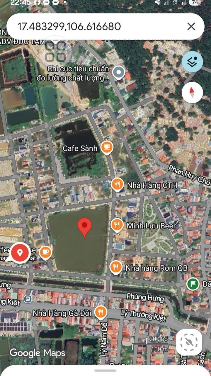 Cho thuê mặt bằng kinh doanh 200m² tại khu Đông Phùng Hưng, Đồng Hới - Đầu tư sinh lời ngay!