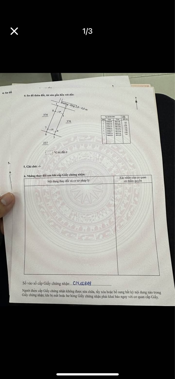 Đất thổ cư Nha Trang 89m² giá 1.599 tỷ - Vị trí đắc địa chỉ 100m trục đường lớn!