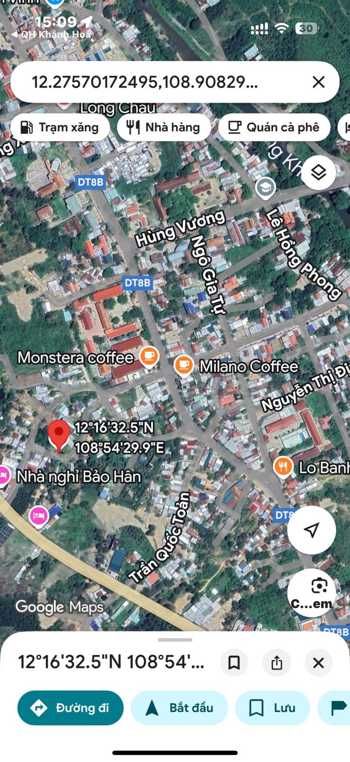 Đất nền 302m² tại trung tâm thị trấn Khánh Vĩnh - Giá chỉ 700 triệu