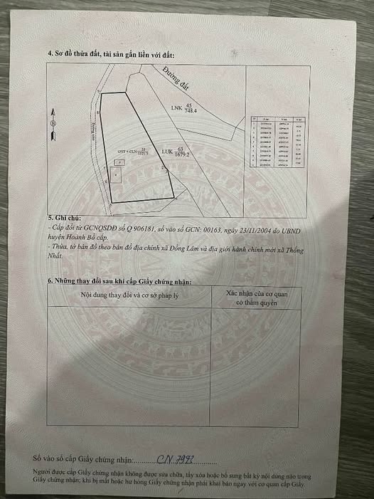 Đất nền thôn Đồng Trà, xã Thống Nhất, Hạ Long 1571m² chỉ 1.571 tỷ - Cơ hội đầu tư tuyệt vời!