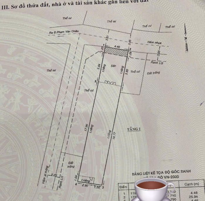 Nhà cấp 4 Gò Vấp 109m² giá 7.65 tỷ - Đường rộng 6m, tiện ích đầy đủ!