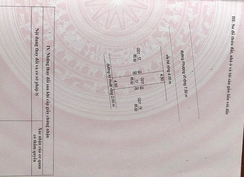 Đất nền KĐT Đại An 1, Hải Dương 85,5m² giá 3 tỷ - Sổ đỏ chính chủ!