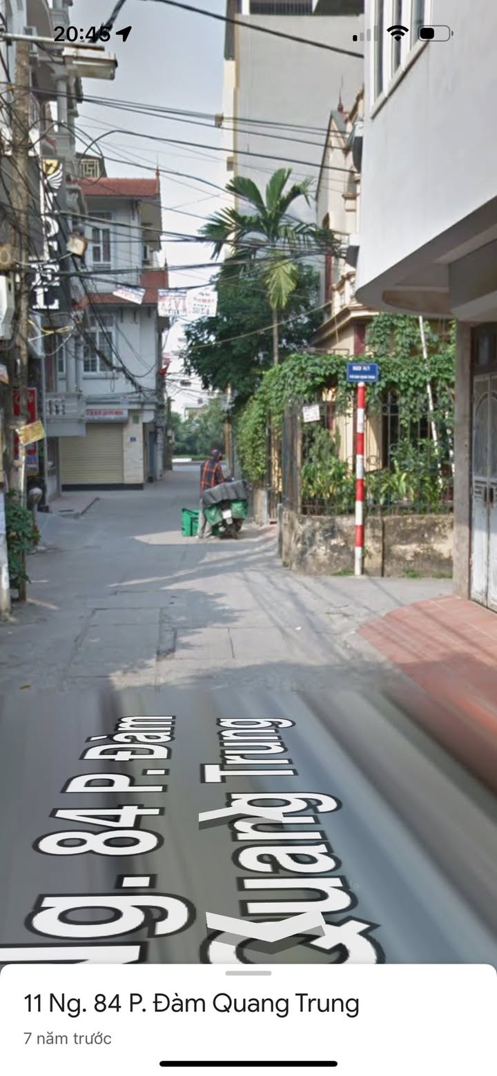 Đất chính chủ tại Ngõ 84 Đàm Quang Trung, Long Biên - 134.7m² giá 30 tỷ, cơ hội đầu tư tốt!