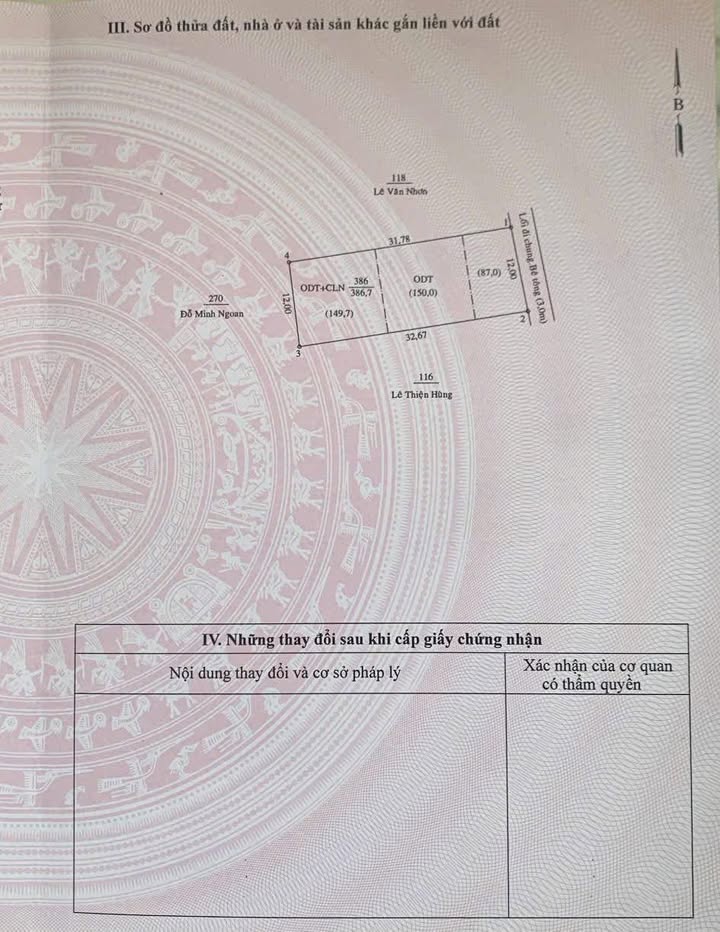 Đất nền trung tâm Phú Lợi 386m² giá 8 tỷ - Cơ hội đầu tư hấp dẫn!
