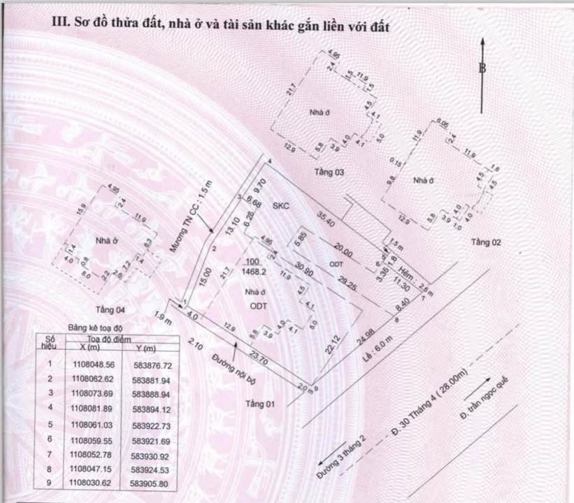 Biệt thự 1468m² mặt tiền đường 30/4, Tân An, Cần Thơ - Giá chỉ 165 tỷ!