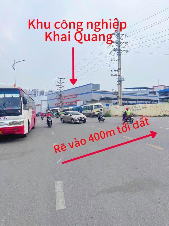 Đất ở Hương Sơn, Bình Xuyên 97m² giá 1 tỷ - Gần KCN Khai Quang!