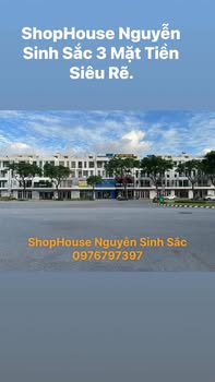 Shophouse 4.5 Tầng Mặt Tiền Đường Nguyễn Sinh Sắc - Giá Thỏa Thuận Hấp Dẫn!