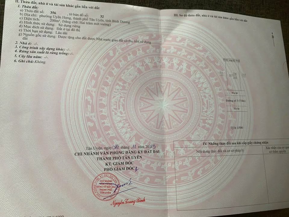 Đất nền Tân Uyên 200m² giá thỏa thuận - Cơ hội đầu tư hấp dẫn!