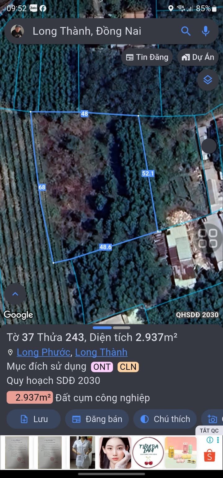 Đất nền Long Phước, Long Thành 120m² - Đầu tư sinh lời ngay gần sân bay!