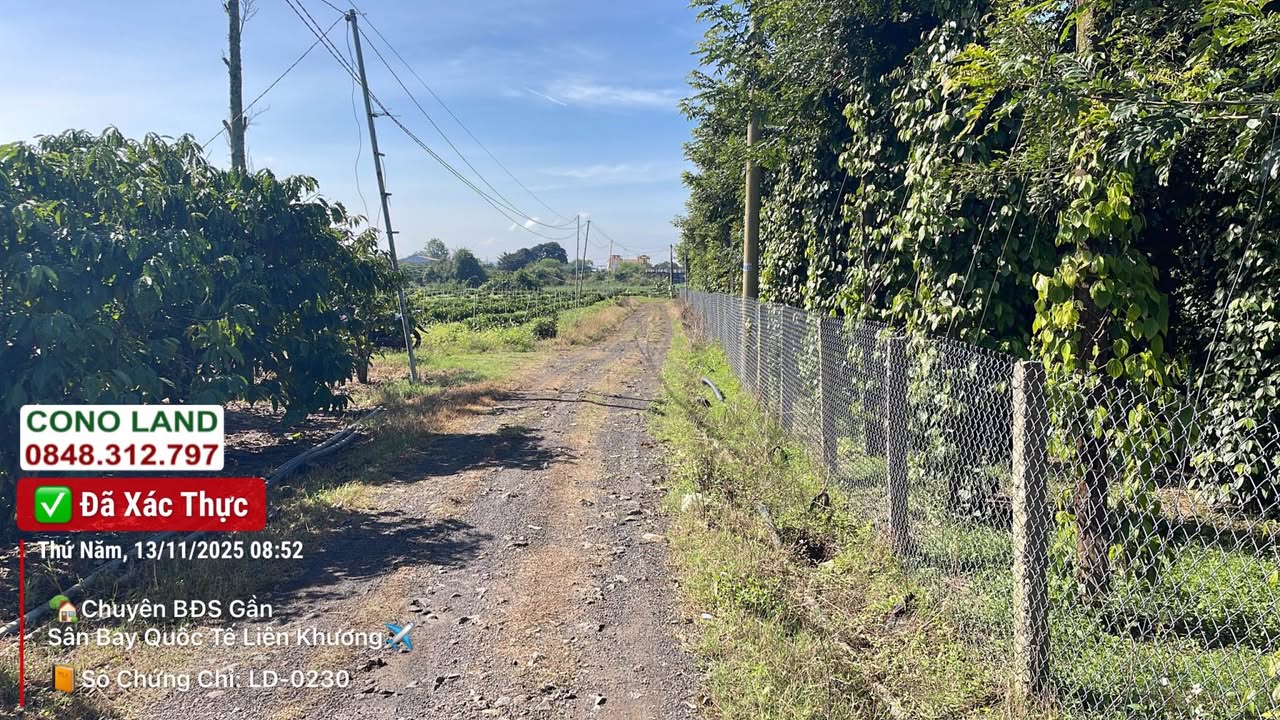 Đất thổ cư Đinh Văn, Lâm Hà 200m² giá 2.5 tỷ - Sổ đỏ chính chủ, view sông thoáng!