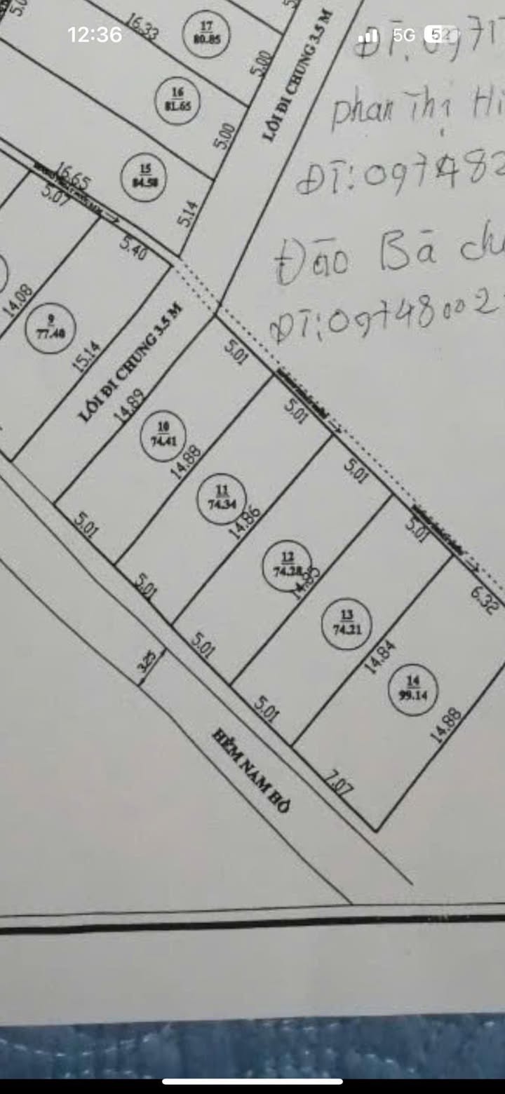 Đất nông nghiệp Trịnh Hoài Đức - Đà Lạt 174m² giá 3 tỷ - Sổ chung, thương lượng chính chủ!