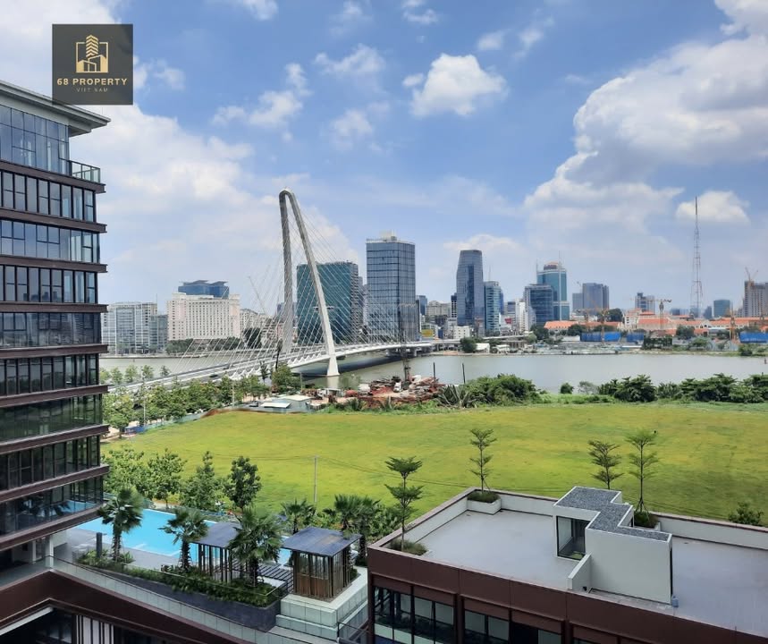 Căn hộ The Galleria Thủ Thiêm 50.60m² giá 13.5 tỷ - View Cầu Ba Son tuyệt đẹp!