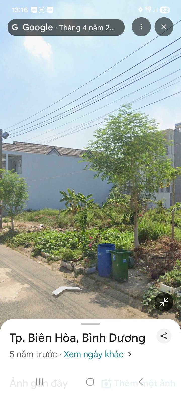 Đất nền Bửu Hòa Biên Hòa 162m² giá chỉ 4,95 tỷ - Sổ hồng riêng chính chủ!