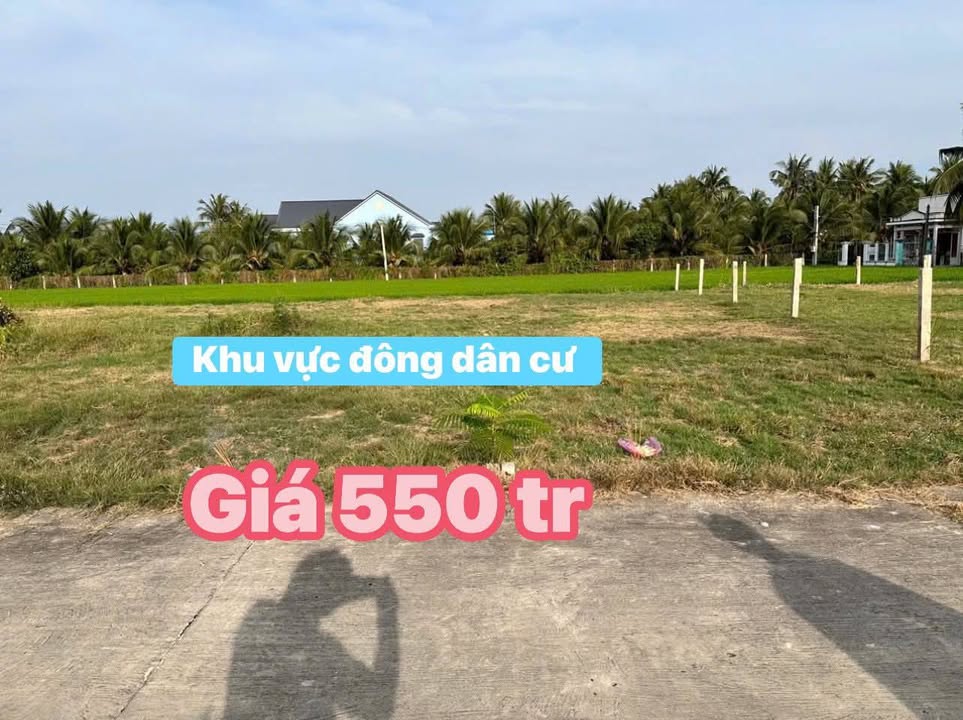 Đất nền Yên Luông Gò Công Tây 142m² giá 550 triệu - Đường xe hơi tới nơi!