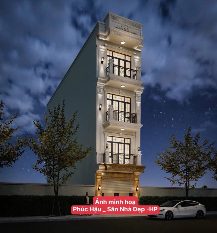 Nhà 4 Tầng Độc Lập Thang Máy Bùi Thị Tự Nhiên 66m² giá 6.19 tỷ - Thiết kế hiện đại, ô tô vào tận nhà!