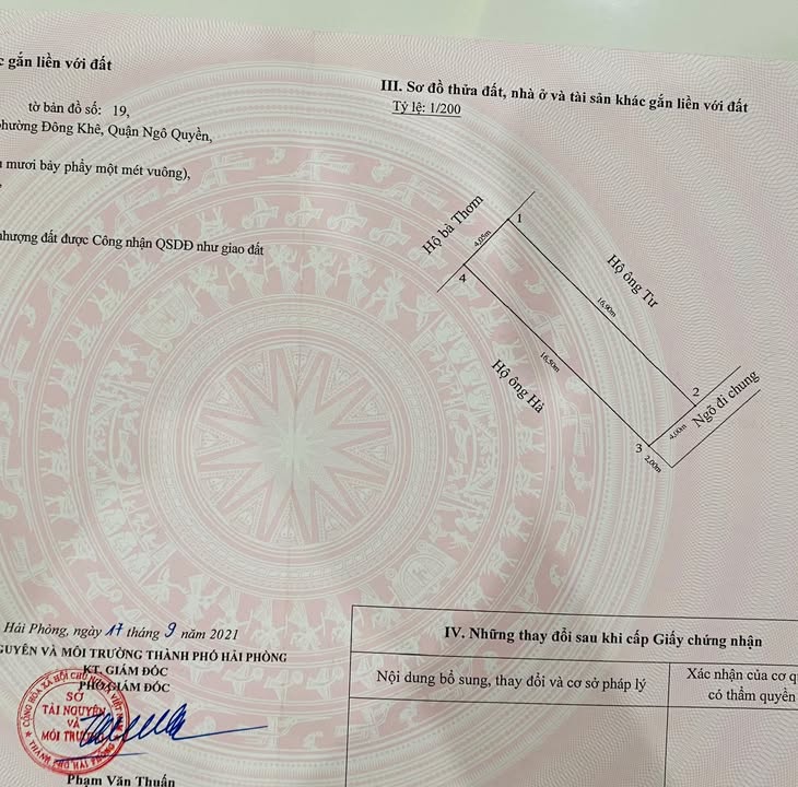 Đất nền Đông Khê, Ngô Quyền 67m² giá 3.256 tỷ - Ô tô 10m, vị trí vàng!