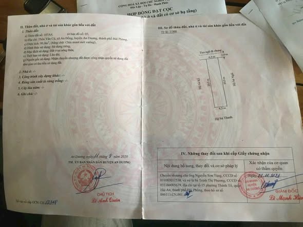 Đất nền An Đồng Hải Phòng 90m² giá tốt - Cơ hội đầu tư sinh lời!