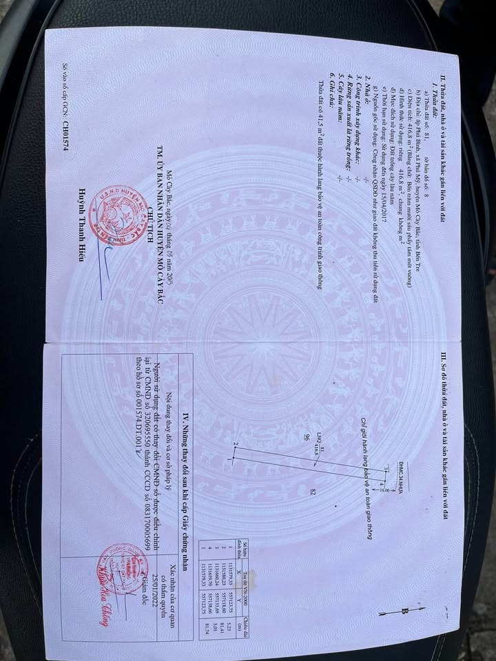 Đất nền Phú Bình, Phú Mỹ 810m² giá 3.9 tỷ - Đường thông, cao ráo!