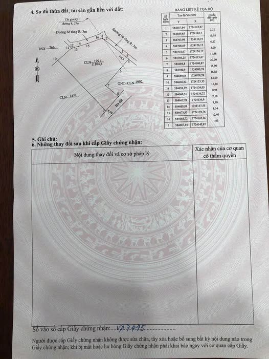 Đất ở và đất trồng cây lâu năm tại Quảng Phú, Tam Kỳ 2000m² - Giá chỉ 2.4 tỷ!