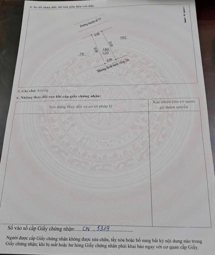 Đất thổ cư 120m² Thọ Văn, Tam Nông - Đầu tư sinh lời hấp dẫn!