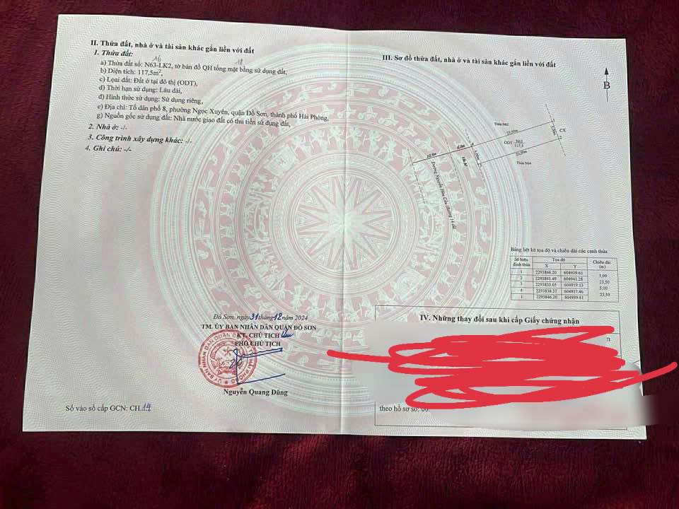 Đất nền mặt đường Đồng Nẻo, Đồ Sơn 117,5m² chỉ 4.1 tỷ - Cơ hội đầu tư hấp dẫn!