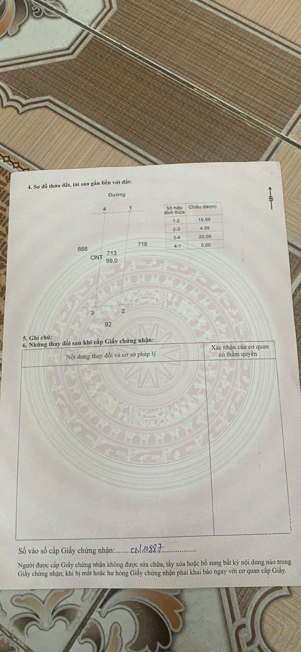 Đất thổ cư Hương Sơn, Bình Xuyên 99m² giá 1.3 tỷ - Đầu tư sinh lời ngay!