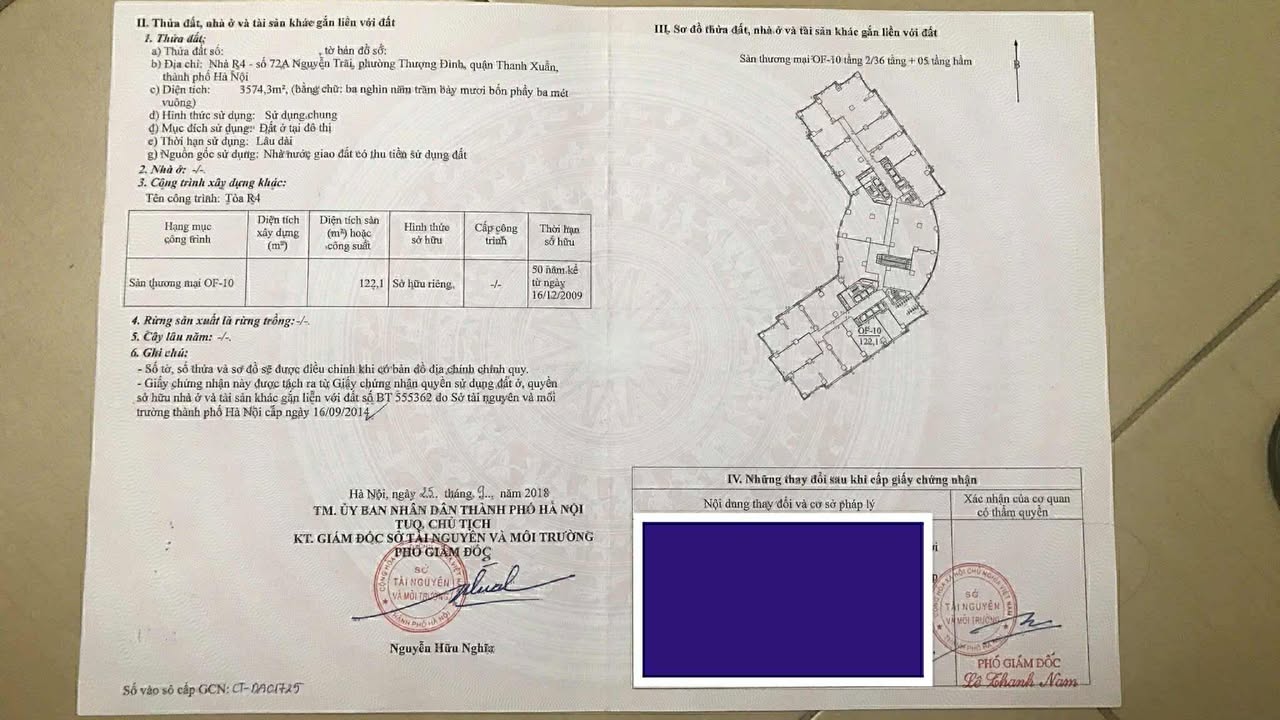 Shophouse tầng 2 Royal City 122m² - Giá thỏa thuận, vị trí đắc địa!