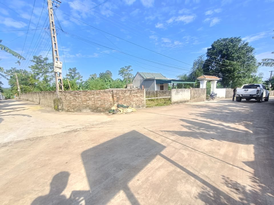 Bán lô đất góc 2 mặt tiền Nghĩa Mỹ, Thái Hòa 201.6m² - Kinh doanh thuận lợi!