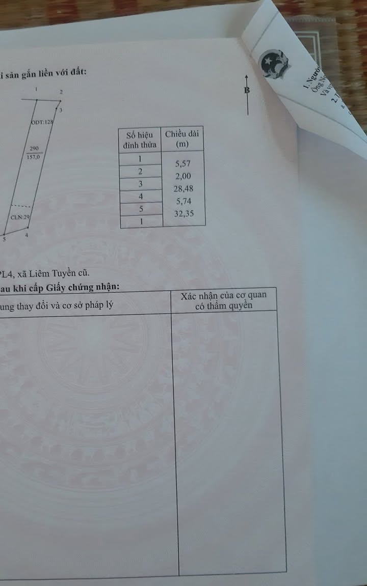 Bán đất TDP Bích Trì, phường Liêm Tuyền 157m² - Sổ đỏ chính chủ, ngõ ô tô tải!