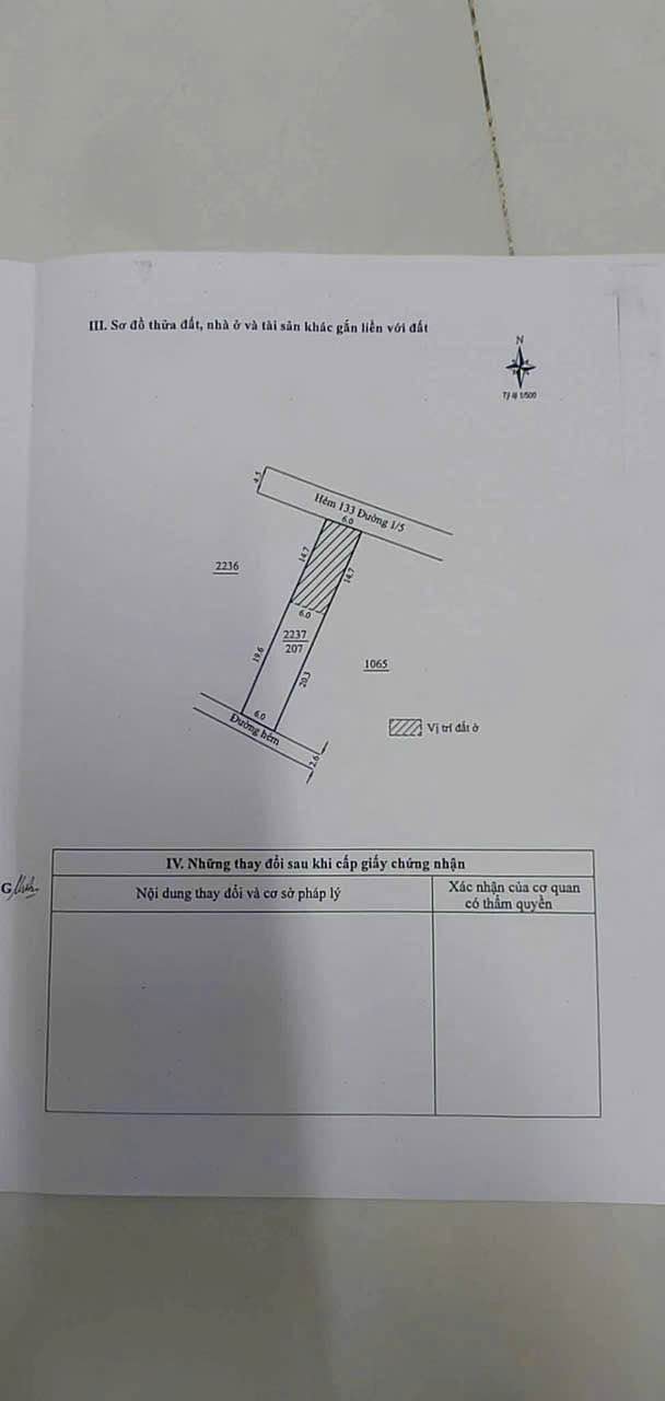 Đất thổ cư 210m² hẻm 133 Đường 1/5, Bảo Lộc - Giá chỉ 1.9 tỷ!