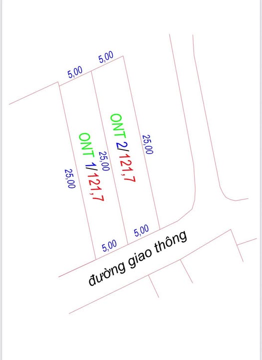 Đất thổ cư 121.7m² tại khu phố 8, phường Hy Cương - Giá 1.3 tỷ, đầu tư sinh lời!