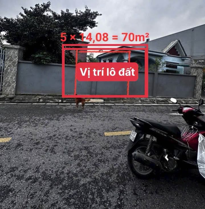 Đất nền mặt đường Hoàng Động, Thiên Hương, 70m² giá 2.3 tỷ - Đầu tư sinh lời cao!