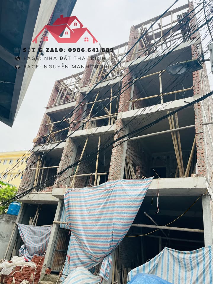 Nhà đẹp 4 tầng Kỳ Bá Thái Bình 54m² giá chỉ 2 tỷ - Thiết kế hiện đại, tiện nghi!