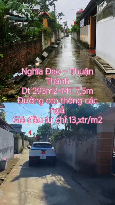 Đất nền Làng Diễm Xương, Nghĩa Đạo, 293m² giá 3.799 tỷ - Tiềm năng tăng giá mạnh!