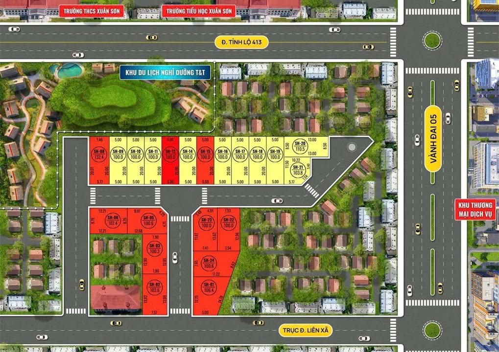 Đất nền thổ cư 100m² tại Thôn Nhân Lý, Sơn Tây - Sổ đỏ chính chủ, giá thỏa thuận!