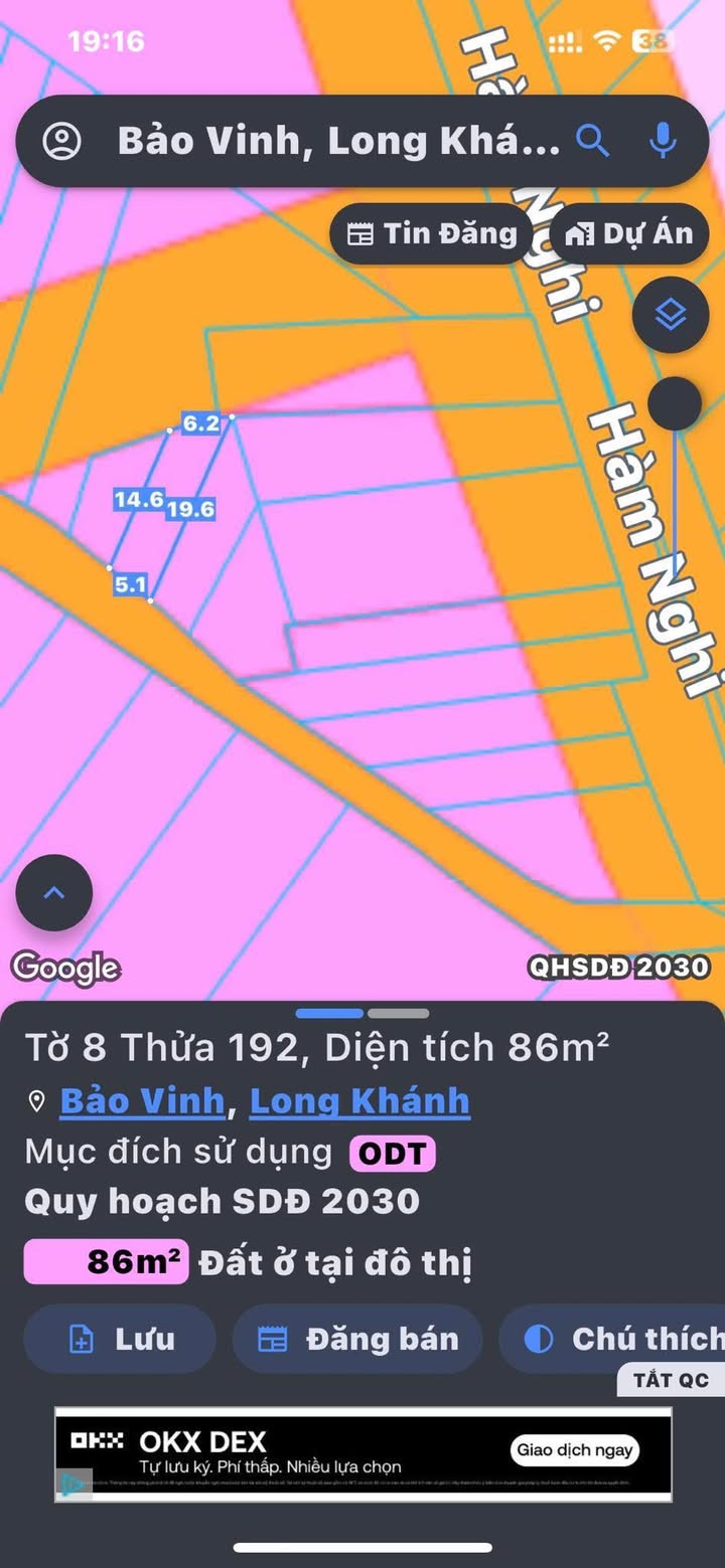 Đất nền Bảo Vinh Long Khánh 86m² giá 850 triệu - Sổ đỏ chính chủ, thương lượng tốt!