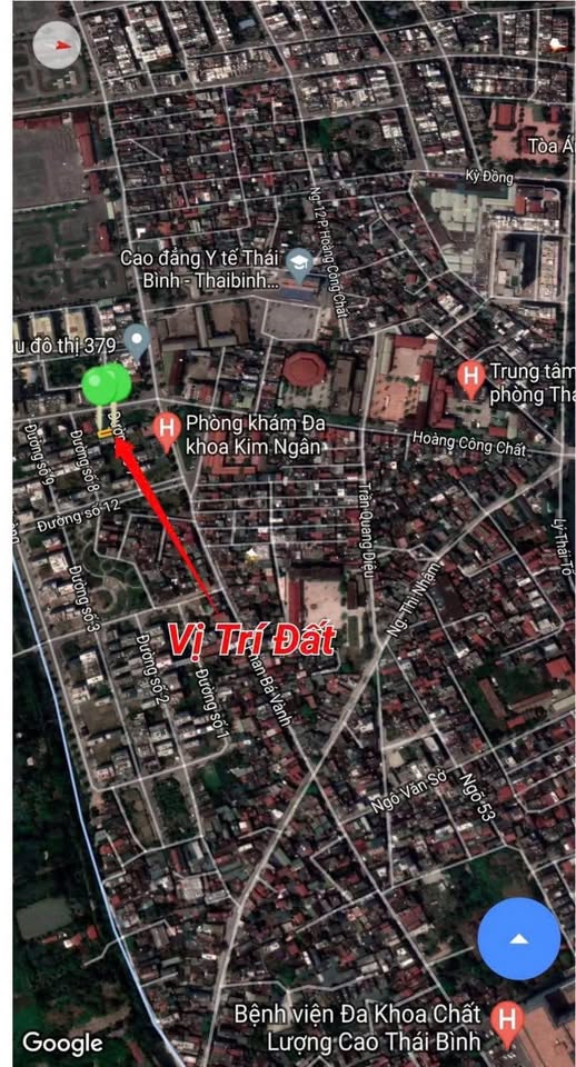Đất nền Khu đô thị 379 Quang Trung 72,7m² giá 2 tỷ - Đầu tư sinh lời ngay!