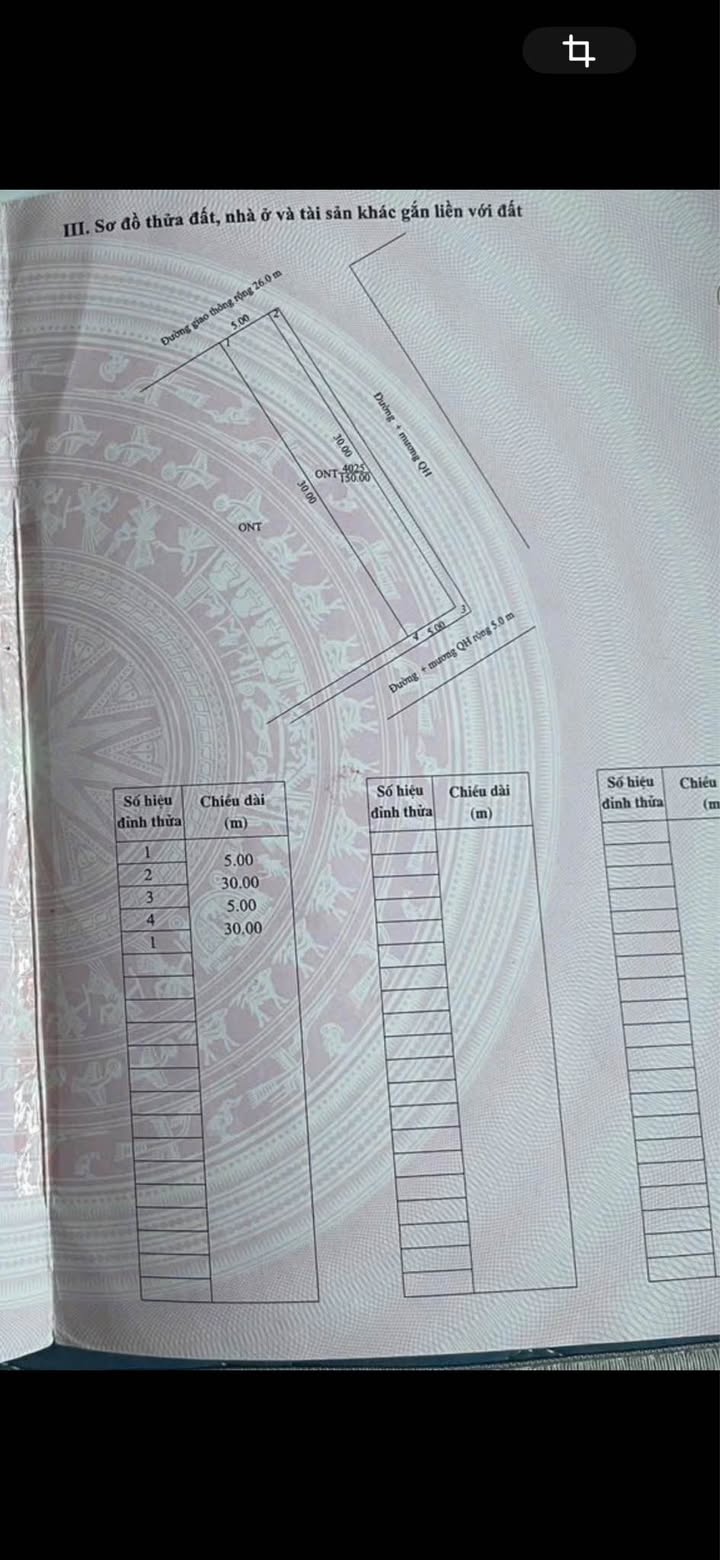 Lô đất 3 mặt tiền tại Thọ Dân, Triệu Sơn 150m² chỉ 800 triệu - Cơ hội đầu tư vàng!