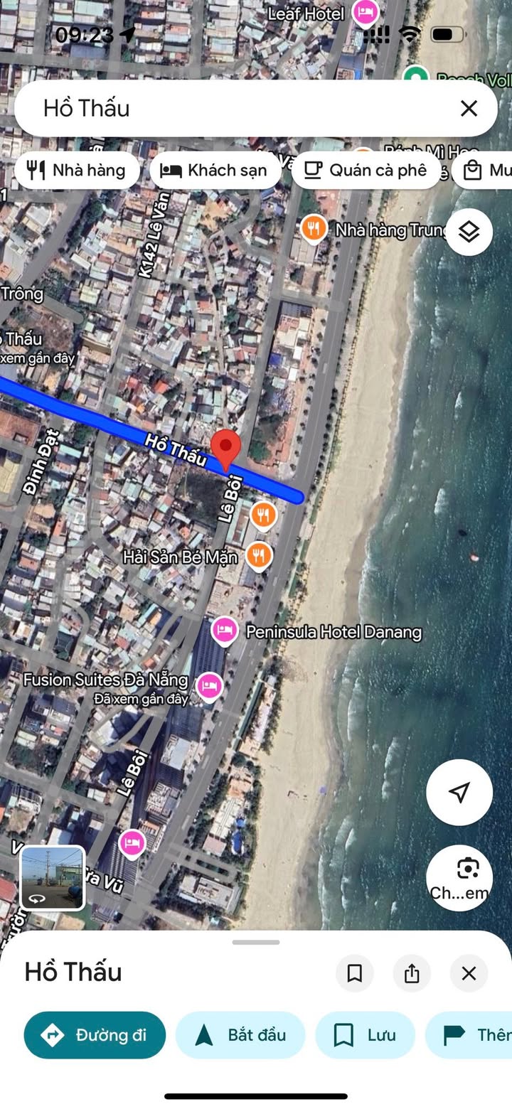 Đất nền đường Hồ Thấu, Sơn Trà 205m² giá 50 tỷ - Cơ hội đầu tư hiếm có!