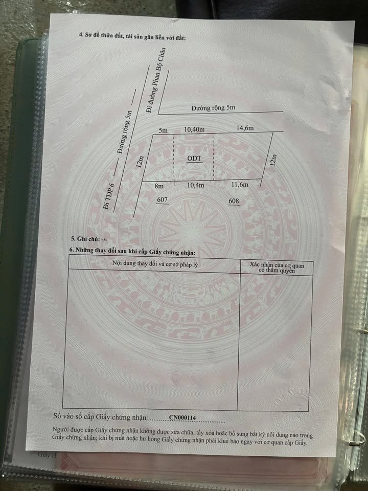 Đất thổ cư hẻm Phan Bội Châu, xã Bờ Y 12m² giá 1.3 tỷ - Sổ đỏ chính chủ!