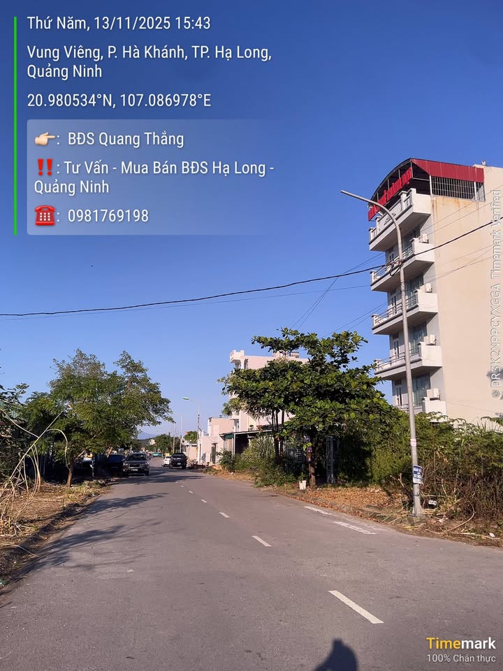 Đất nền ô góc đường Nguyễn Viết Xuân, phường Cao Xanh, 129m² - Chỉ 6 tỷ, cơ hội hiếm có!