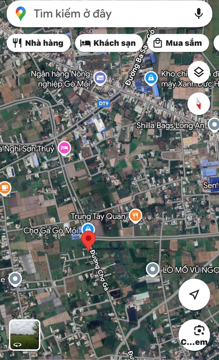 Đất mặt tiền đường Chợ Gà 335m² giá 2.5 tỷ - Sổ hồng riêng, cơ hội đầu tư tuyệt vời!