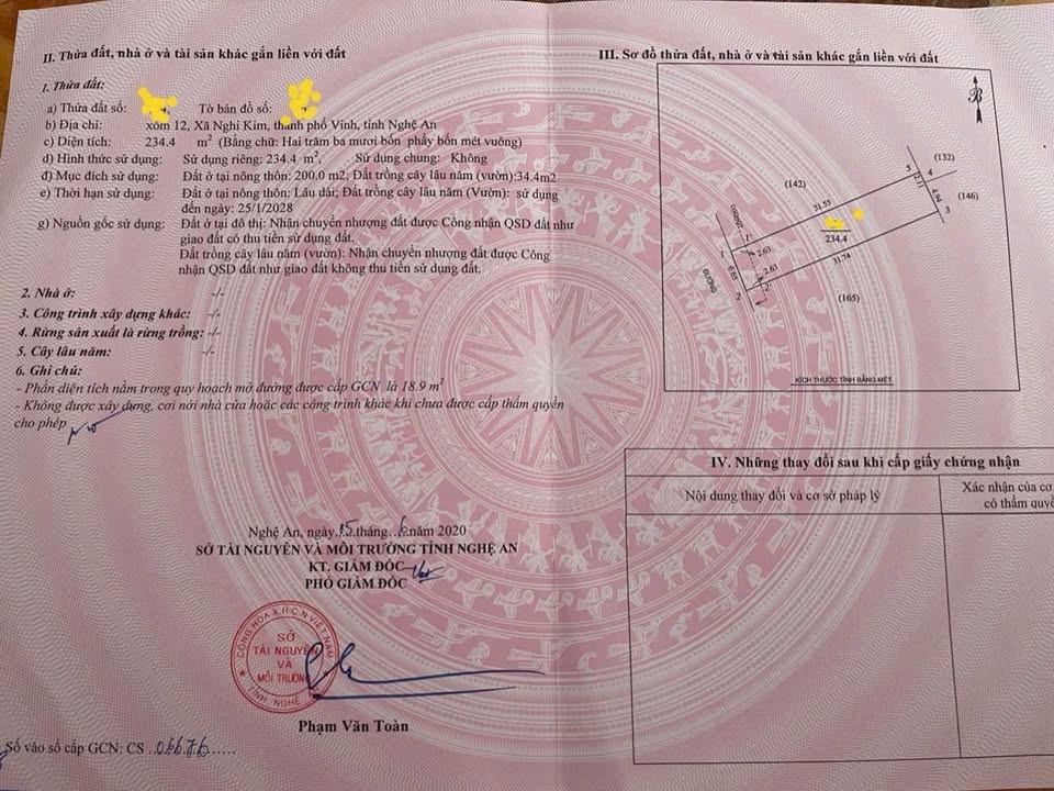 Đất nền đường Xuân Liễu, Nghi Kim 234m² giá 4 tỷ - Khu dân cư đáng sống!